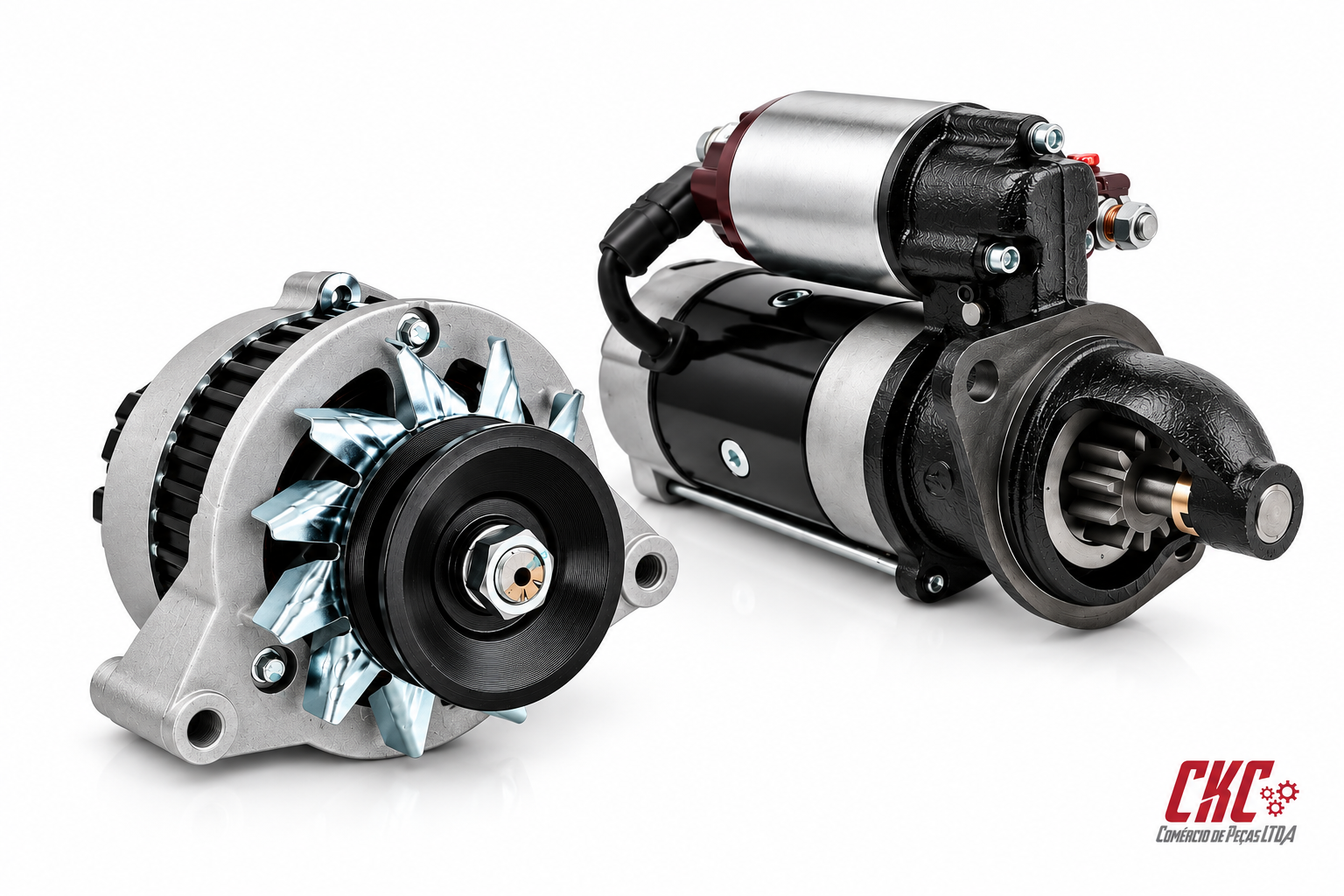 MOTOR DE PARTIDA E ALTERNADOR